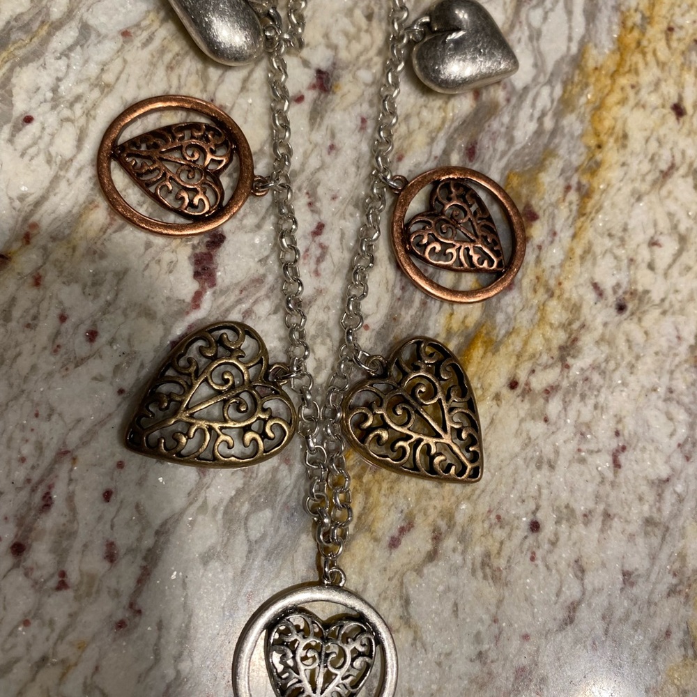 Premier Designs Minna "Hearts" Necklace